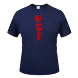 T-Shirts  shinkyokushin karaté  Print men's with kanji shin - kyokushin-shop